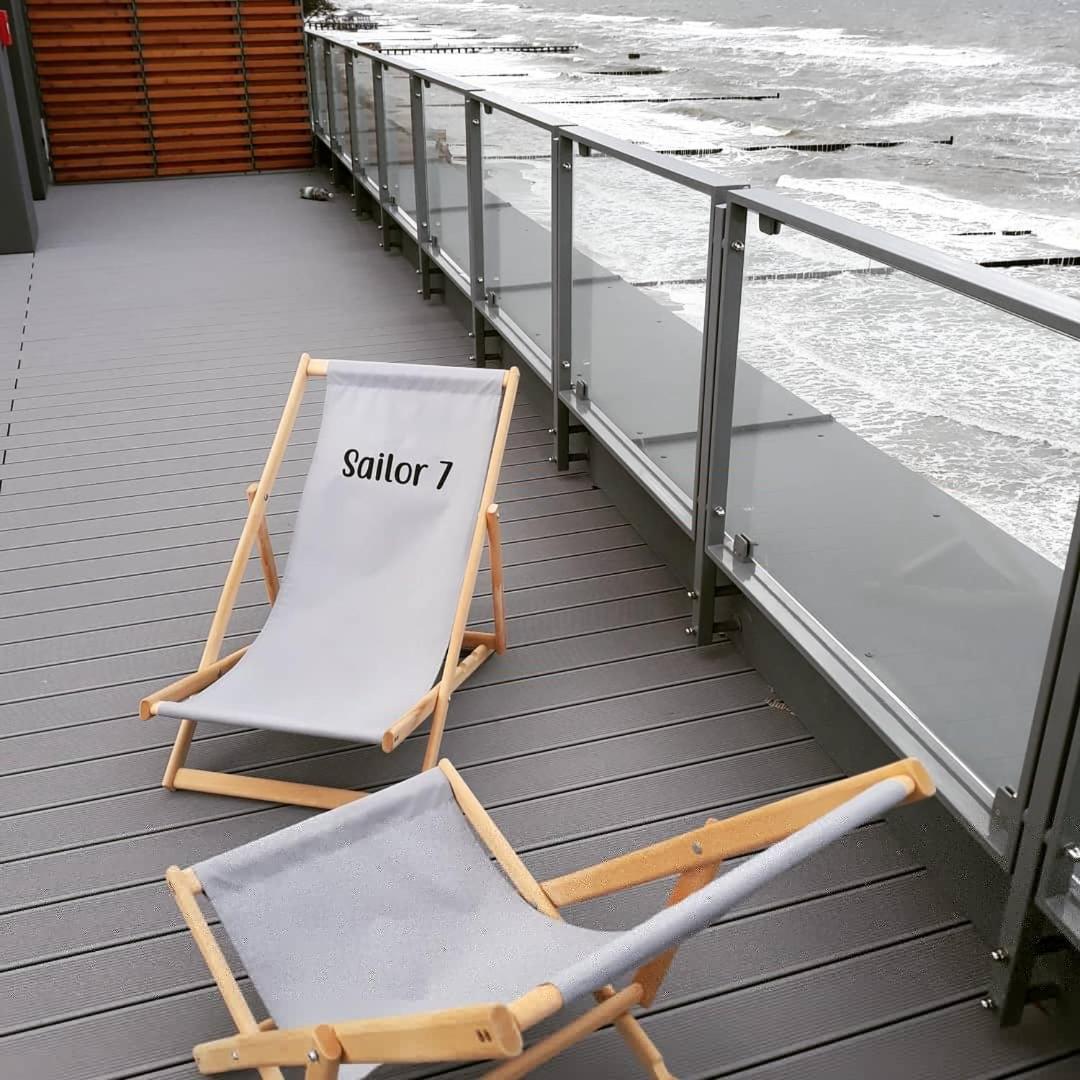 Sailor 7 Z Bocznym Widokiem Na Morze Appartement Ustronie Morskie Buitenkant foto